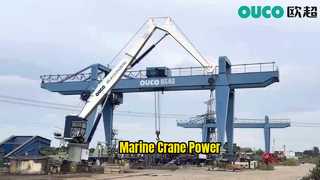 Watch: 10T20M Knuckle Boom Lift Crane Showcase