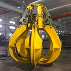 Orange Peel Type Hydraulic Grab Bucket Robust Structure Q355 material