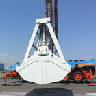 Remote Control 12 CBM Port Solutions Crane Grab Bucket