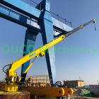 0.2t 20m Marine Steel Hydraulic Telescopic Boom Crane