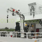 0.98T 5M Fixed Boom Marine Davit Crane For Bulk Cargo Lifting