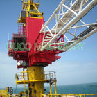 Steel 80t Lattice Boom Offshore Pedestal Crane