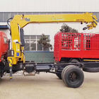 CAMC Engine Small Telescopic Truck Mounted Crane With Bearing Support