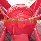 5cbm Red Color Mechanical BV Crane Grab Bucket