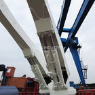2T 5M Telescoping Boom Crane For Barge Offshore Pedestal Marine