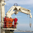 22m Electrical Hydraulic Ccs Small Knuckle Boom Crane Offshore