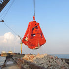 NM400 Mechanical Grab Bucket 2 Peel  Dredging Clamshell Material bulk cargo