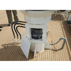 Mini 1t 4m Telescopic Boom Marine Cranes Remote Control Yacht Duty High Efficiency