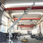 Steel 0.99t 10m Boat Deck Crane Hydraulic Knuckle Ship Boom Ccs Approved