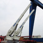 Telescoping Boom Crane Yacht Pedestal Jib Stretch Out And Draw Back 2T 5M