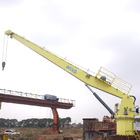 Stable Steel Structure Straight Boom 5T15M Marine Deck Cranes