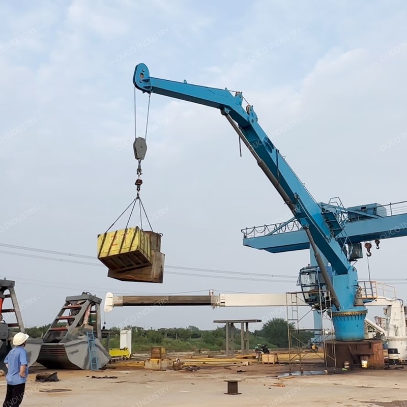 8t 16m Offshore Ahc Crane Knuckle Boom Highly Efficient