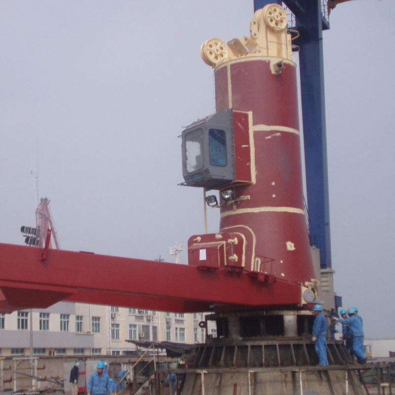 CE Passed Steel 40t 26m Marine Deck Davit Crane